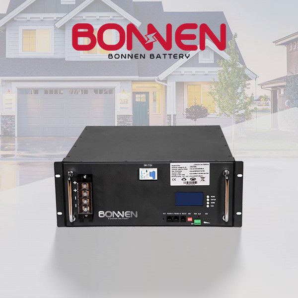 48V 100Ah خانه باتری خورشیدی پشتیبان خانه باتری پشتیبان سیستم های خورشیدی LiFePo4 باتری قفسه