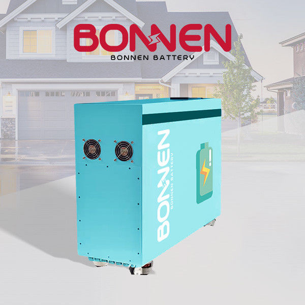 سطح یک سلول 48V 400Ah باتری خانه باتری سیستم ذخیره سازی 19.2 Kwh بانک باتری
