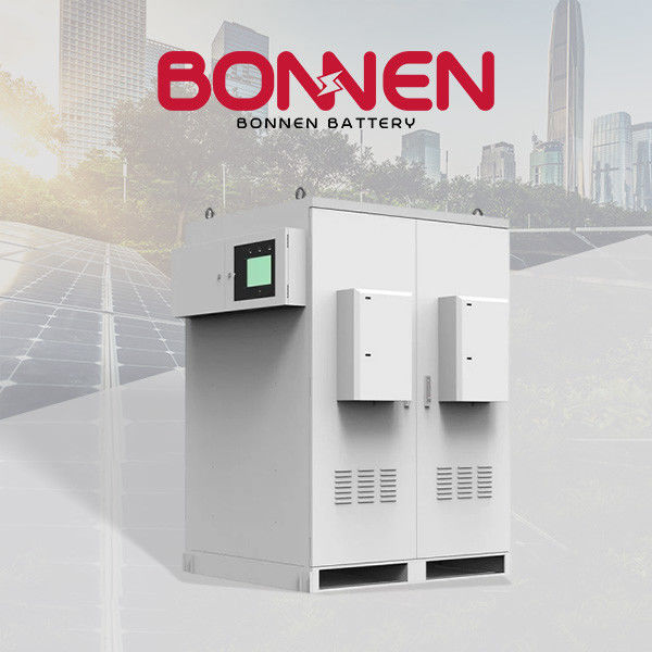 سیستم ذخیره سازی باتری تجاری ولتاژ بالا 100KW ذخیره سازی باتری Pv خورشیدی تجاری