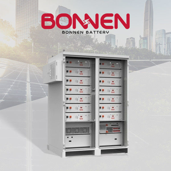 سیستم ذخیره سازی باتری تجاری ولتاژ بالا 100KW ذخیره سازی باتری Pv خورشیدی تجاری